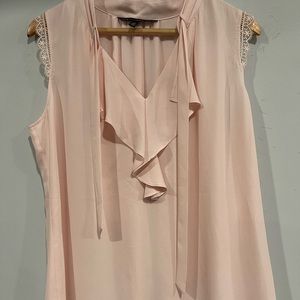 NWOT WHBM Blush Blouse Size 14